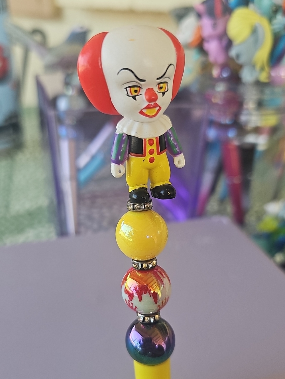 Pennywise Horror Custom Beadable Pen